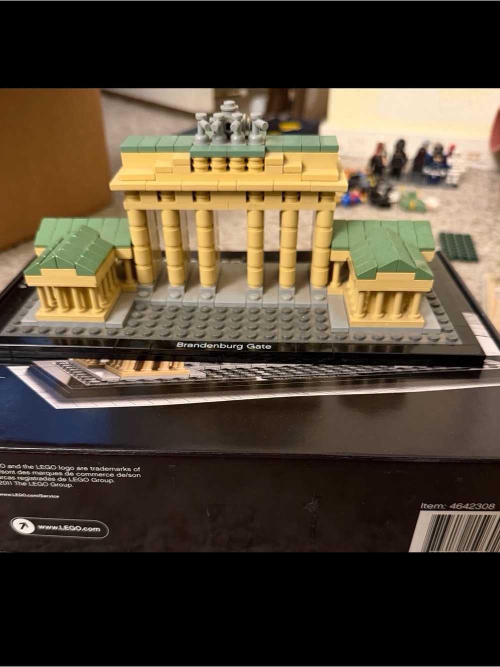 Retired Lego Architecture Brandenburg Gate 21028